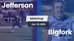 Matchup: Jefferson vs. Bigfork  2019