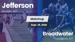 Matchup: Jefferson vs. Broadwater  2020