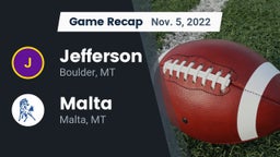 Recap: Jefferson  vs. Malta  2022
