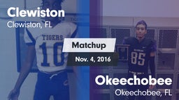 Matchup: Clewiston vs. Okeechobee  2016