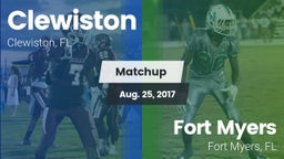 Matchup: Clewiston vs. Fort Myers  2017