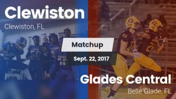 Matchup: Clewiston vs. Glades Central  2017