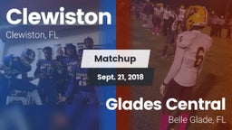 Matchup: Clewiston vs. Glades Central  2018