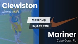 Matchup: Clewiston vs. Mariner  2018
