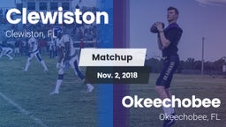 Matchup: Clewiston vs. Okeechobee  2018