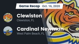 Recap: Clewiston  vs. Cardinal Newman   2020