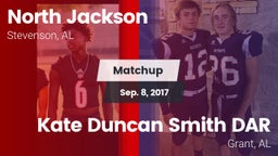 Matchup: North Jackson vs. Kate Duncan Smith DAR  2017