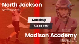 Matchup: North Jackson vs. Madison Academy  2017