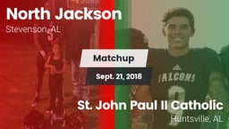 Matchup: North Jackson vs. St. John Paul II Catholic  2018
