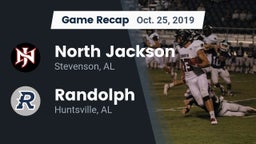 Recap: North Jackson  vs. Randolph  2019