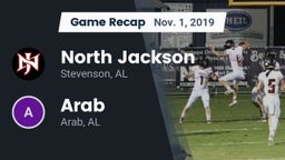 Recap: North Jackson  vs. Arab  2019
