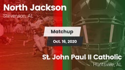 Matchup: North Jackson vs. St. John Paul II Catholic  2020