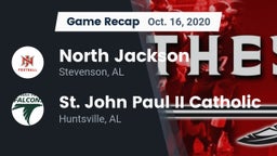 Recap: North Jackson  vs. St. John Paul II Catholic  2020