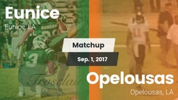Matchup: Eunice vs. Opelousas  2017