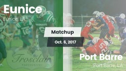 Matchup: Eunice vs. Port Barre  2017