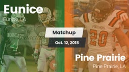 Matchup: Eunice vs. Pine Prairie  2018