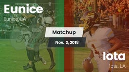 Matchup: Eunice vs. Iota  2018