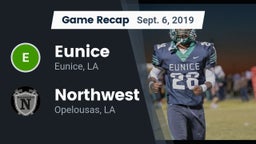 Recap: Eunice  vs. Northwest  2019