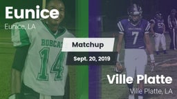 Matchup: Eunice vs. Ville Platte  2019