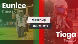 Matchup: Eunice vs. Tioga  2019