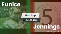 Matchup: Eunice vs. Jennings  2020