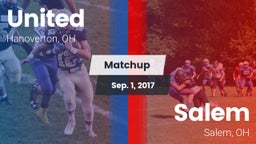 Matchup: United vs. Salem  2017