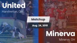 Matchup: United vs. Minerva  2018