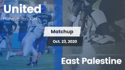 Matchup: United vs. East Palestine 2020