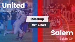Matchup: United vs. Salem  2020