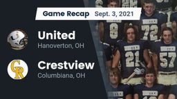 Recap: United  vs. Crestview  2021