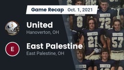 Recap: United  vs. East Palestine  2021