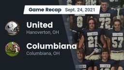 Recap: United  vs. Columbiana  2021