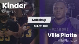 Matchup: Kinder vs. Ville Platte  2018
