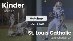 Matchup: Kinder vs. St. Louis Catholic  2020