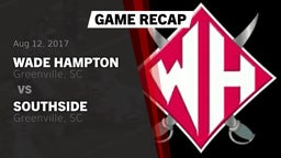 Recap: Wade Hampton  vs. Southside  2017