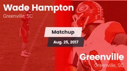 Matchup: Hampton vs. Greenville  2017