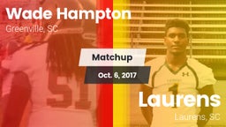 Matchup: Hampton vs. Laurens  2017