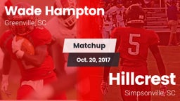 Matchup: Hampton vs. Hillcrest  2017