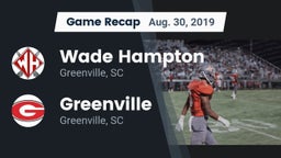 Recap: Wade Hampton  vs. Greenville  2019