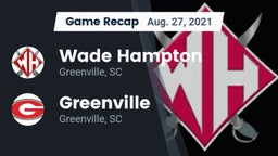 Recap: Wade Hampton  vs. Greenville  2021