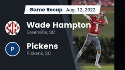 Recap: Wade Hampton  vs. Pickens  2022