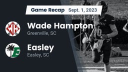 Recap: Wade Hampton  vs. Easley  2023