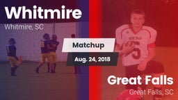 Matchup: Whitmire vs. Great Falls  2018