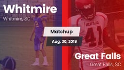Matchup: Whitmire vs. Great Falls  2019