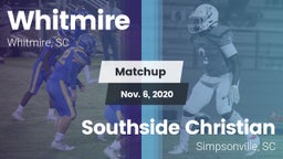 Matchup: Whitmire vs. Southside Christian  2020