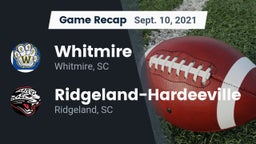 Recap: Whitmire  vs. Ridgeland-Hardeeville 2021