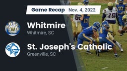 Recap: Whitmire  vs. St. Joseph's Catholic  2022