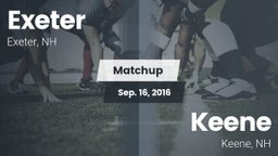 Matchup: Exeter vs. Keene  2016