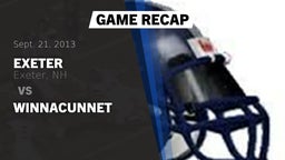 Recap: Exeter  vs. Winnacunnet  2013