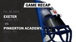 Recap: Exeter  vs. Pinkerton Academy 2015